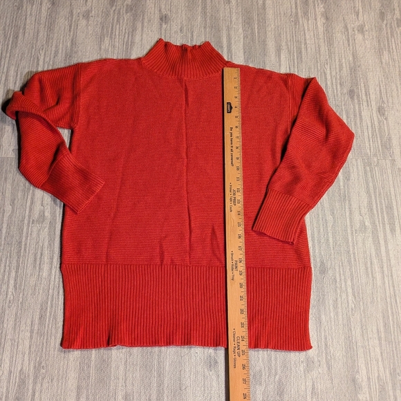 NWT Women's Talbots Rust Original Turtleneck Tunic Sweater | Size S - Picture 7 of 11